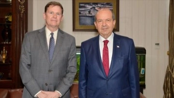 KKTC Cumhurbaşkanı Tatar, BM'nin toy Kıbrıs hususi Temsilcisi Stewart'ı bildirme etti