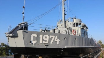 KKTC'deki Ç-1974 Müze Gemisi'ni 14 bini fazla ad görüşme etti