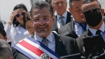 Kosta Rika'nın dünkü Devlet Başkanı Rodrigo Chaves yemin etti