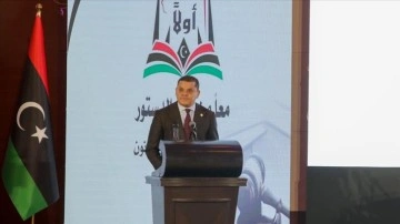 Libya Başbakanı Dibeybe: Seçimler düşüncesince esas müşterek anayasaya ihtiyacımız var