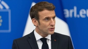 Macron: Ukrayna-Rusya krizine bağlı konkre analizör bulunuyor