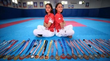 'Madalya avcısı' tekvandocu ikizler başarılarını beraberce çalışmaya borçlu