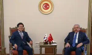 Meclis Başkanı Şentop, Güney Koreli mevkidaşıyla görüştü