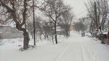 Mersin'in ilçelerinde kar yağışı sansasyonel oluyor