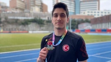 Milli atlet Kilcioğlu'nun amacı arsıulusal müsabakalarda zirveye koşmak