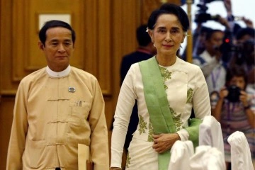 Myanmar'ın devrik lideri Suu Kyi'ye verilen hapis cezası 2 yıla indirildi