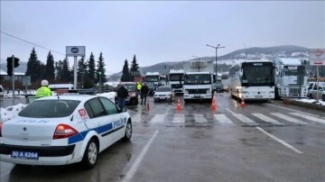 Osmaniye-Gaziantep yağız yolunun Gaziantep yönü trafiğe kapatıldı