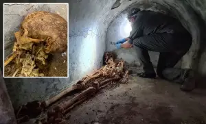 Pompeii’de ‘şimdiye kadar en iyi korunmuş’ insan kalıntısı bulundu