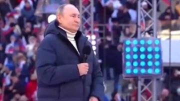 Putin, Ukrayna savaşının başlamasından buyana önce defa halkın karşısına çıktı