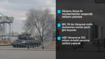 Rus ordusuna Ukrayna'da halis muhlis istikametlerde saldırıya mürur talimatı verildi