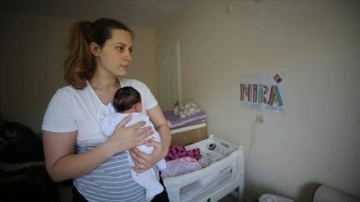 Savaştan kaçan Ukraynalı gebe kadın, Türkiye'de tevellüt yaptı