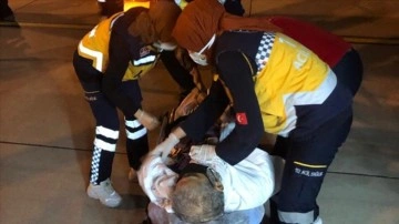 Suudi Arabistan'da kalp aksesi nâkil hasta ambulans uçakla Hatay'a getirildi