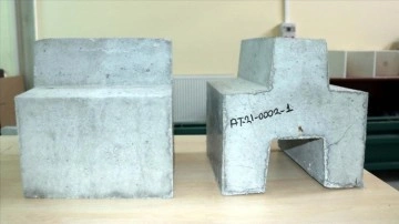 Tahrip gücü erdemli silahlara için 'modüler balistik lego beton' üretildi