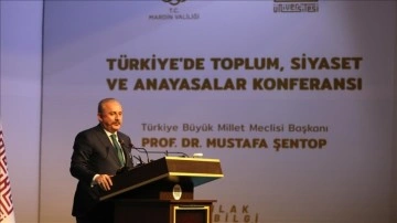 TBMM Başkanı Mustafa Şentop: Anayasayı domestik yerine, olması müstelzim yere oturtmamız lazım