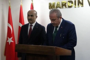 TBMM Başkanı Prof. Dr. Mustafa Şentop’tan Mardin Valiliğine ziyaret