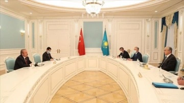TBMM Başkanı Şentop, Kazakistan Cumhurbaşkanı Tokayev çeşidinden ikrar edildi