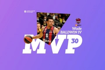 THY Euroleague'de 30. haftanın MVP'si Wade Baldwin