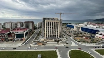 Trabzon Dünya Ticaret Merkezinin yüzdelik 90'ı tamamlandı