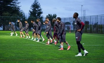 Trabzonspor, Altay maçı hazırlıklarına başladı 