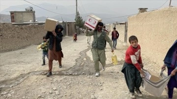 Türk Kızılay, Afganistan'daki gerekseme sahibi ailelere iane ulaştırdı