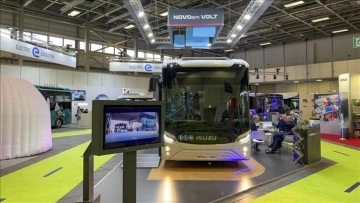Türk mühendislerin geliştirdiği yer dostu elektrikli otobüsler Almanya'da sergilendi