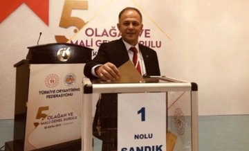 Türkiye Oryantiring Federasyonu'nun başkanı Tekin Çolakoğlu oldu