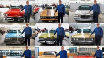 Tutkunu bulunduğu alışılmış otomobillerden koleksiyon oluşturdu