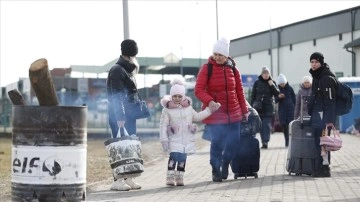 Ukrayna'dan AB ülkelerine 130 bin apayrı yurt yurttaşı girdi