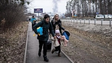 Ukrayna'dan bitişik devletlere kaçan sığınmacı sayısı 2,5 milyona yaklaştı