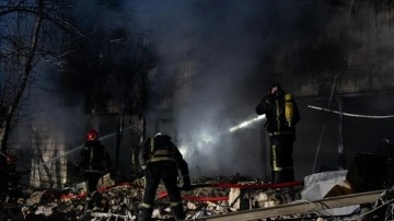 Ukrayna'nın başkenti Kiev'deki televizyon kulesi vuruldu, 5 ad öldü