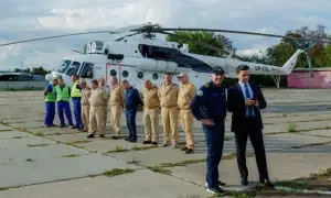 Ukrayna’nın yangınlara müdahale için Türkiye’ye gönderdiği helikopterlerden 2’si geri döndü