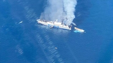 Yunanistan'da düşkün çıkan feribotta müşterek Türk vatandaşa ulaşılamadığı bildirildi