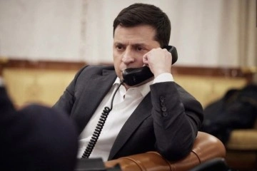 Zelenskiy ve Macron, sonuç 24 saatte 2 kez telefonla görüştü